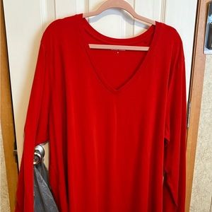 Universal Standard V-Neck long sleeve tee XL (26W)